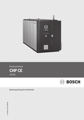 Bosch CHP CE 240 NA Bedienungsanleitung Für Den Betreiber