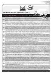 ECS Electronics VW-146-HX Einbauanleitung
