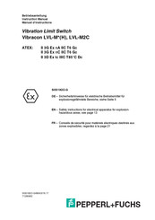 Pepperl+Fuchs Vibracon LVL-M H Serie Betriebsanleitung