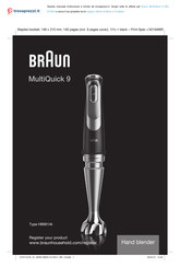 Braun MQ9138XI Bedienungsanleitung