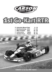 Carson 1st Go-Kart RTR Betriebsanleitung
