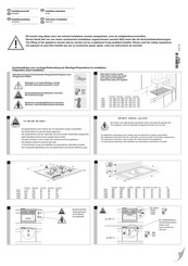 Atag HG3171MBA Installationsanleitung