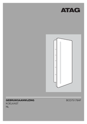 Atag BCD75178AF Bedienungsanleitung