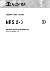 Gestra NRS 2-3 Betriebsanleitung