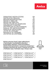 Amica OSC6212 Serie Bedienungsanleitung