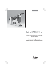 Leica DMI5000 M Bedienungsanleitung