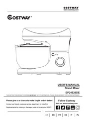 Costway EP24526DE Handbuch