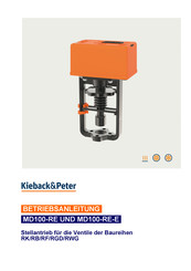 Kieback&Peter MD100-RE Betriebsanleitung