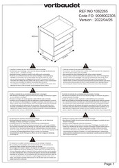 VERTBAUDET 1062265 Montageanleitung