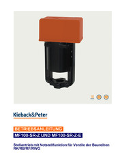 Kieback&Peter MF100-SR-E Betriebsanleitung