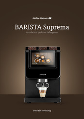 Kaffee Partner BARISTA Suprema Betriebsanleitung