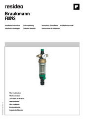 resideo Braukmann FK09S Einbauanleitung