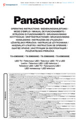 Panasonic TX-65MX600E Bedienungsanleitung