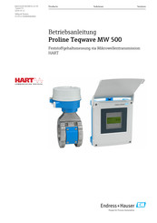 Endress+Hauser Proline Teqwave MW 500 Betriebsanleitung