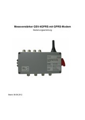 ME-Messysteme GSV-4GPRS Bedienungsanleitung
