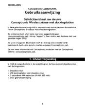 Conceptronic CLLMDOCKWL Benutzerhandbuch