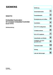 Siemens SIMATIC EC31-RTX Betriebsanleitung