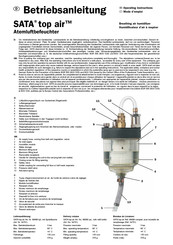 SATA top air Betriebsanleitung