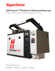 Hypertherm HyPrecision P-60S Betriebsanleitung