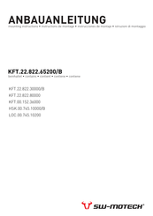 SW-Motech KFT.22.822.65200/B Anbauanleitung