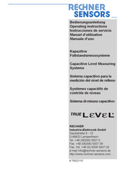 RECHNER SENSORS TRUE LEVEL Bedienungsanleitung