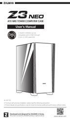 ZALMAN Z3 NEO Bedienungsanleitung