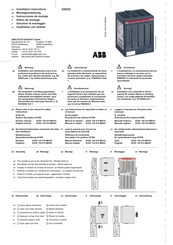 ABB DX522 Montageanweisung