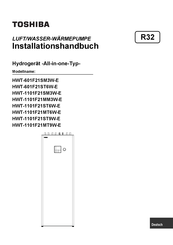 Toshiba HWT-1101F21MT9W-E Installationshandbuch