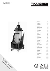 Kärcher IV 60/30 Bedienungsanleitung