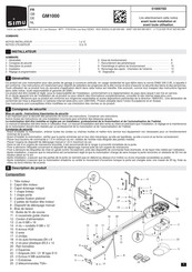 simu GM1000 Bedienungsanleitung