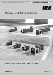 SEW-Eurodrive PSBF321 Montage- Und Betriebsanleitung