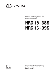 Gestra NRG 16-38 S Originalbetriebsanleitung