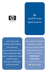 HP Serie mp3220 Kurzeinführung