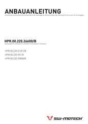 SW-Motech HPR.00.220.26600/B Anbauanleitung