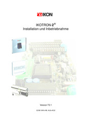 IKON IKOTRON-2 Installation Und Inbetriebnahme