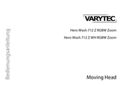 thomann Varytec Hero Wash 712 Z RGBW Zoom Bedienungsanleitung