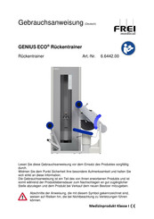 FREI GENIUS ECO Gebrauchsanweisung