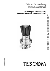 Tescom 44-2800 Serie Gebrauchsanweisung