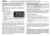 FUTABA R6106 HFC FASST Kurzanleitung