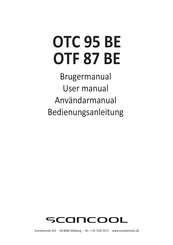 SCANCOOL OTF 87 BE Bedienungsanleitung