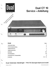 Dual CT 19 Serviceanleitung