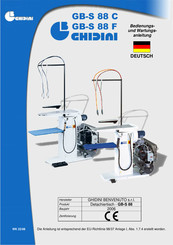 GHIDINI GB-S 88 C Bedienungsanleitung