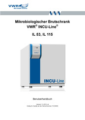 VWR INCU-Line IL 115 Benutzerhandbuch