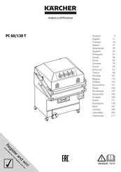 Kärcher PC 60/130 T Bedienungsanleitung