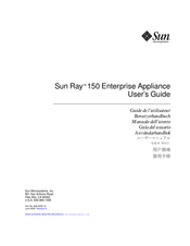 Sun Microsystems Sun Ray 150 Benutzerhandbuch