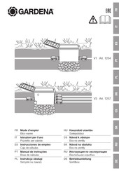 Gardena 1257 Betriebsanleitung