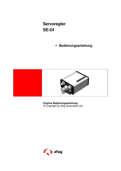 afag SE-24 Bedienungsanleitung