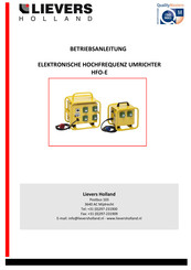 Lievers HFO-E 1,8/230/42/25 Betriebsanleitung