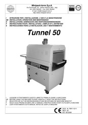 Minipack-Torre Tunnel 50 Installations, Gebrauchs Und Wartungsanweisungen