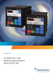 Tyco Electronics GEN-AUTO Installations- Und Bedienungshandbuch